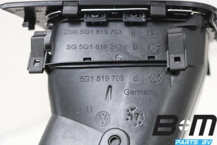 Luchtrooster LV VW Golf 7 FL QYI 5G1819709B, Gebruikt