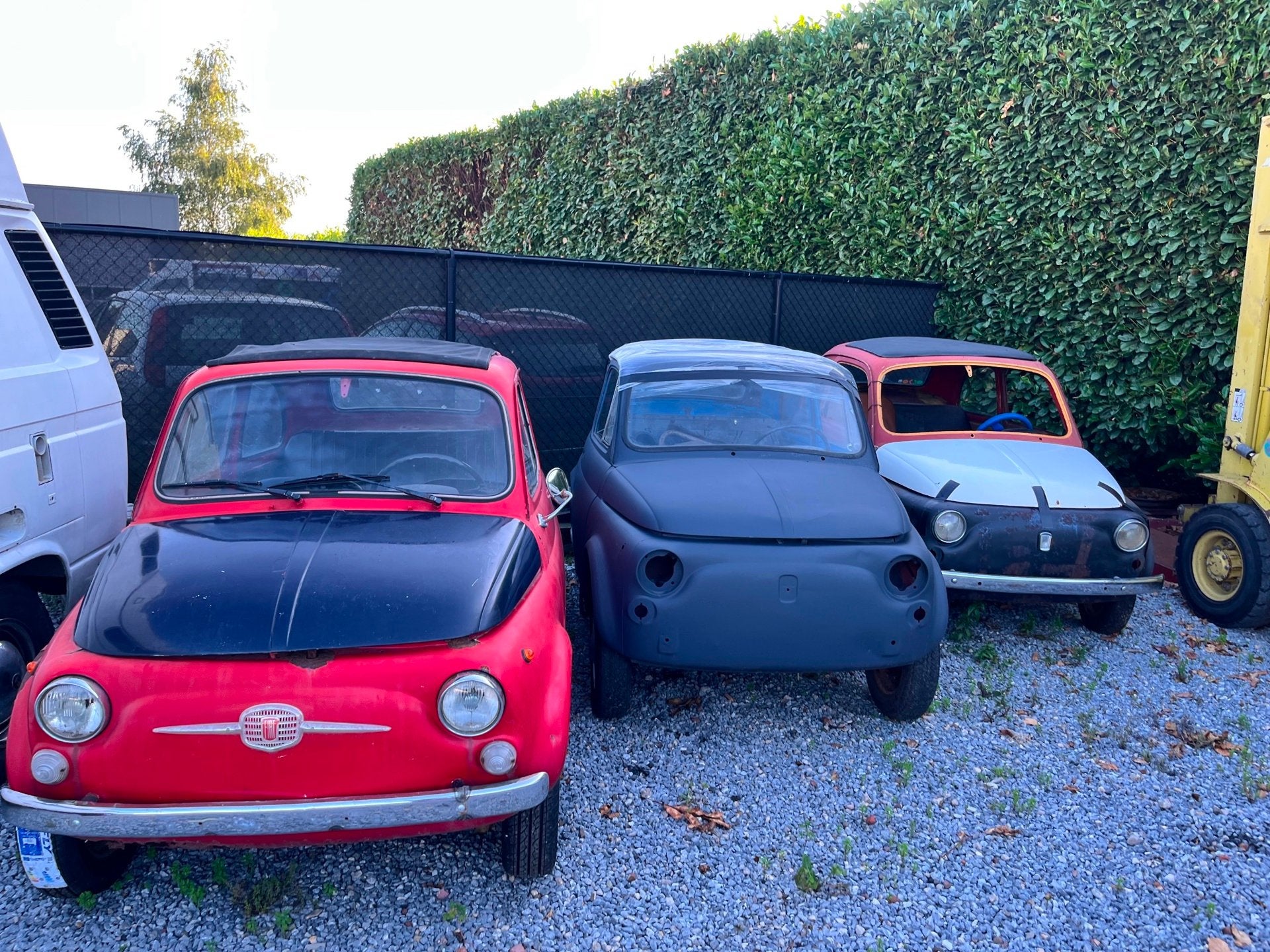 Fiat 500 4x Fiat 500 projecten, Auto's, Achterwielaandrijving, 499 cc, Wit, Bedrijf