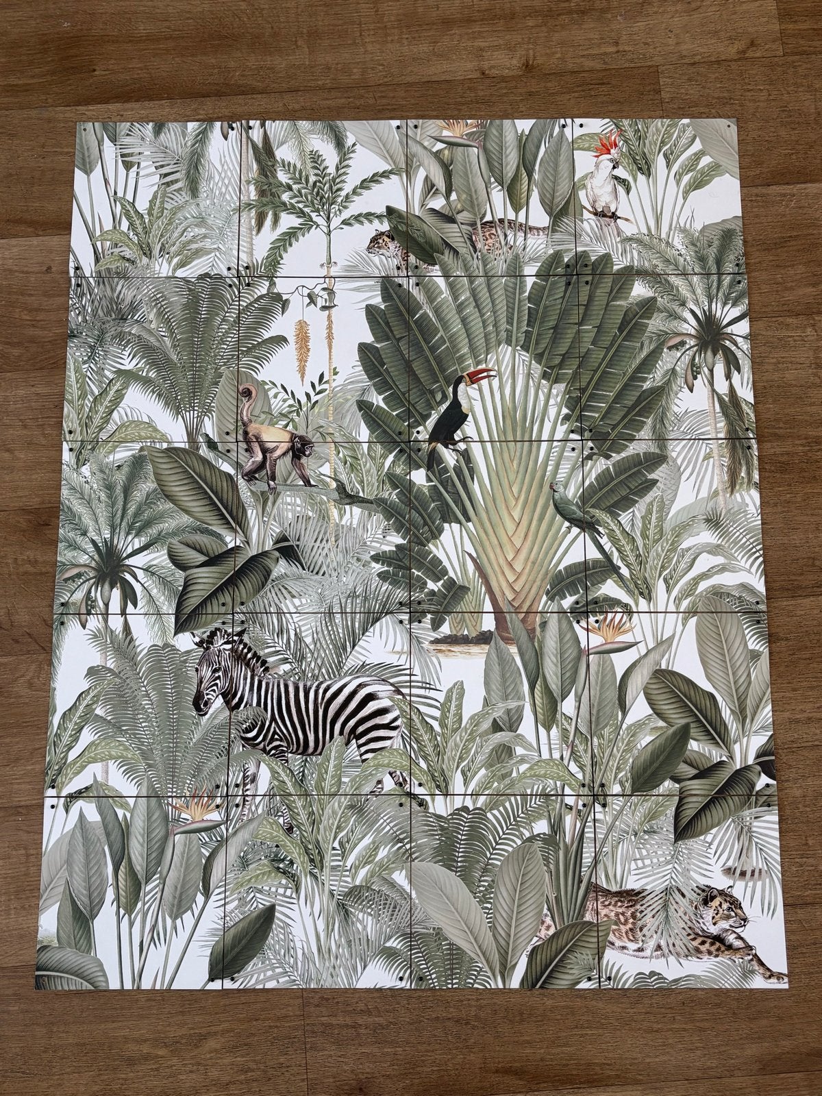 Ixxi wanddecoratie dubbelzijdig bedrukt, Gebruikt, Meerkleurig, Ophalen of Verzenden, Wandbord of Wandpaneel