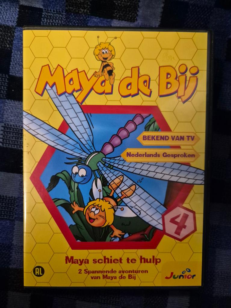 Maya de Bij - Maya schiet te hulp (DVD), Gebruikt, Alle leeftijden, Ophalen of Verzenden, Dieren