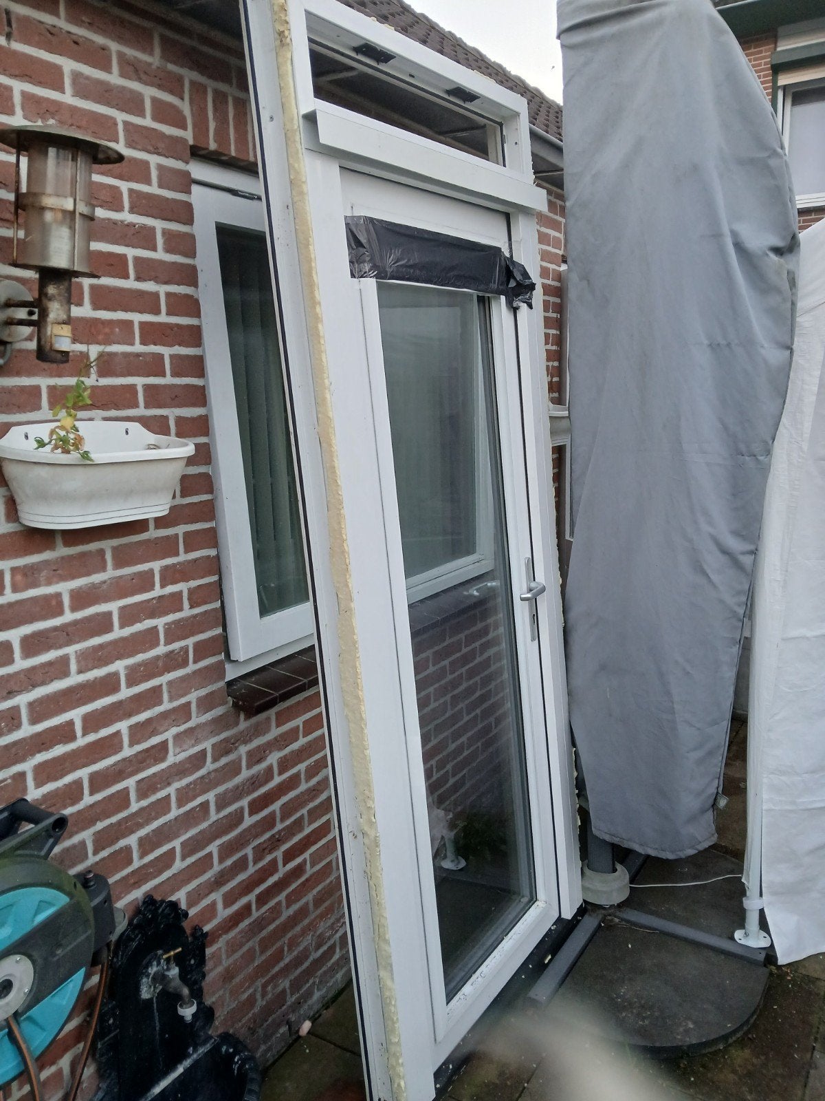 Kunststof deur uit 2022, Ophalen, Kunststof, 80 tot 100 cm, 215 cm of meer