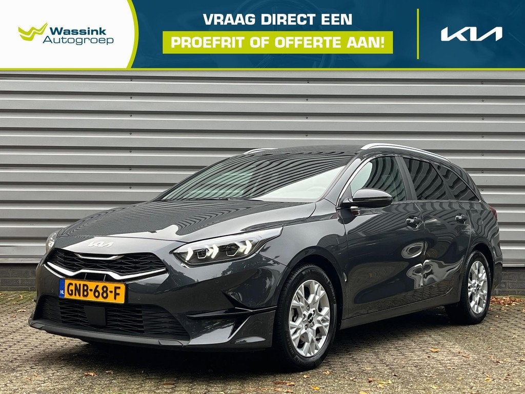 Kia Ceed Sportswagon Sw 1.0 T-GDi 100pk DynamicPlusLine | Se, Auto's, Voorwielaandrijving, Stof, Gebruikt, Origineel Nederlands
