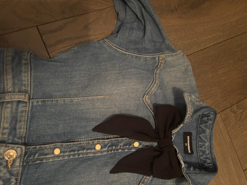 Dsquared jurk maat 8/128, Ophalen of Verzenden, Zo goed als nieuw, Meisje, Jurk of Rok