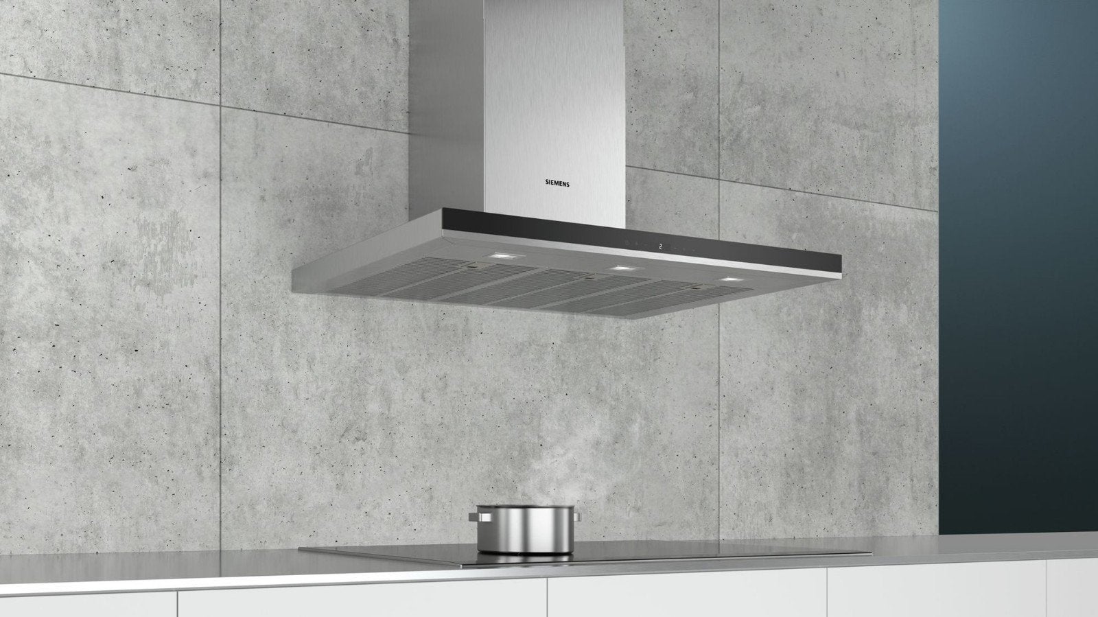 Siemens IQ500 LC97BIP50 Afzuigkap - Nieuw doos (mini schade), Ophalen of Verzenden, Nieuw, Inbouw, Wandschouwkap