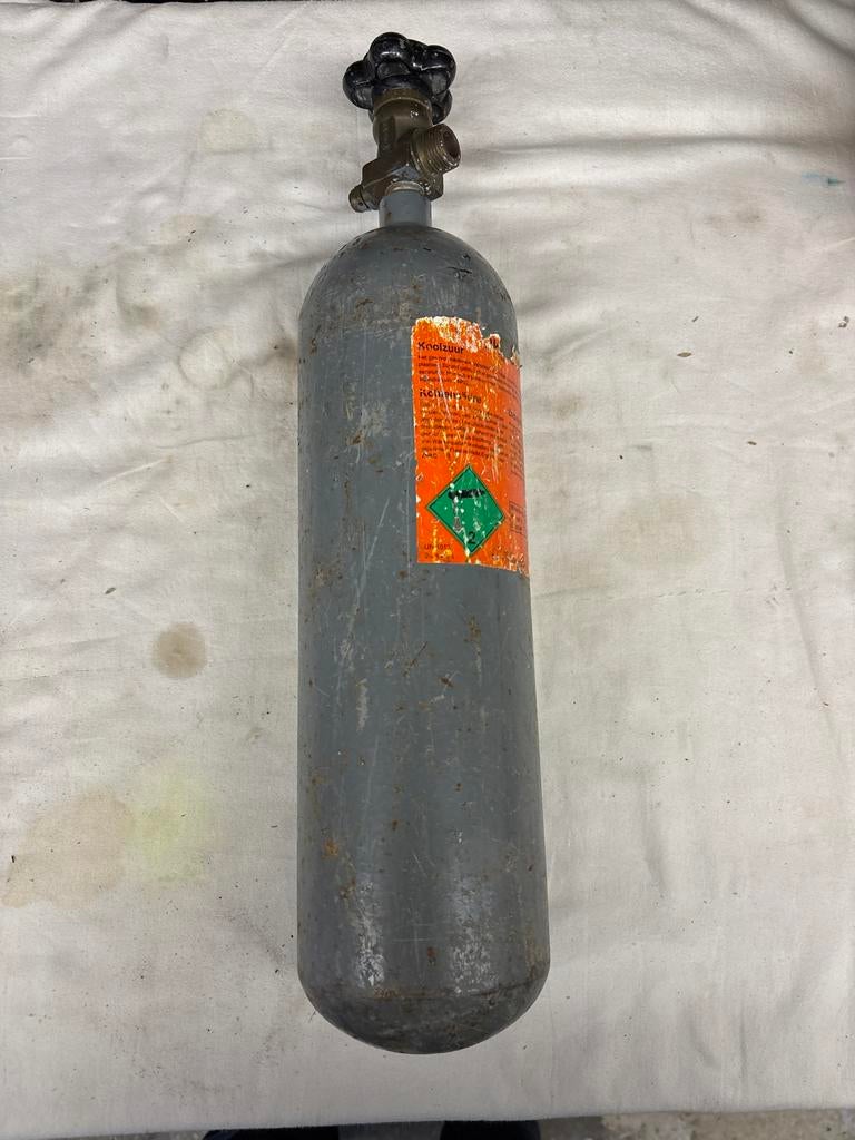 Koolzuurfles CO2 - Gebruikt, Ophalen, Gebruikt, 10 bar of meer, 25 tot 100 liter
