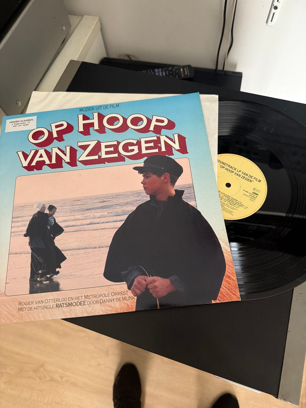 Op Hoop Van Zegen Soundtrack LP - Rogier van Otterloo, LP, Film en Theater, Gebruikt, Originele persing