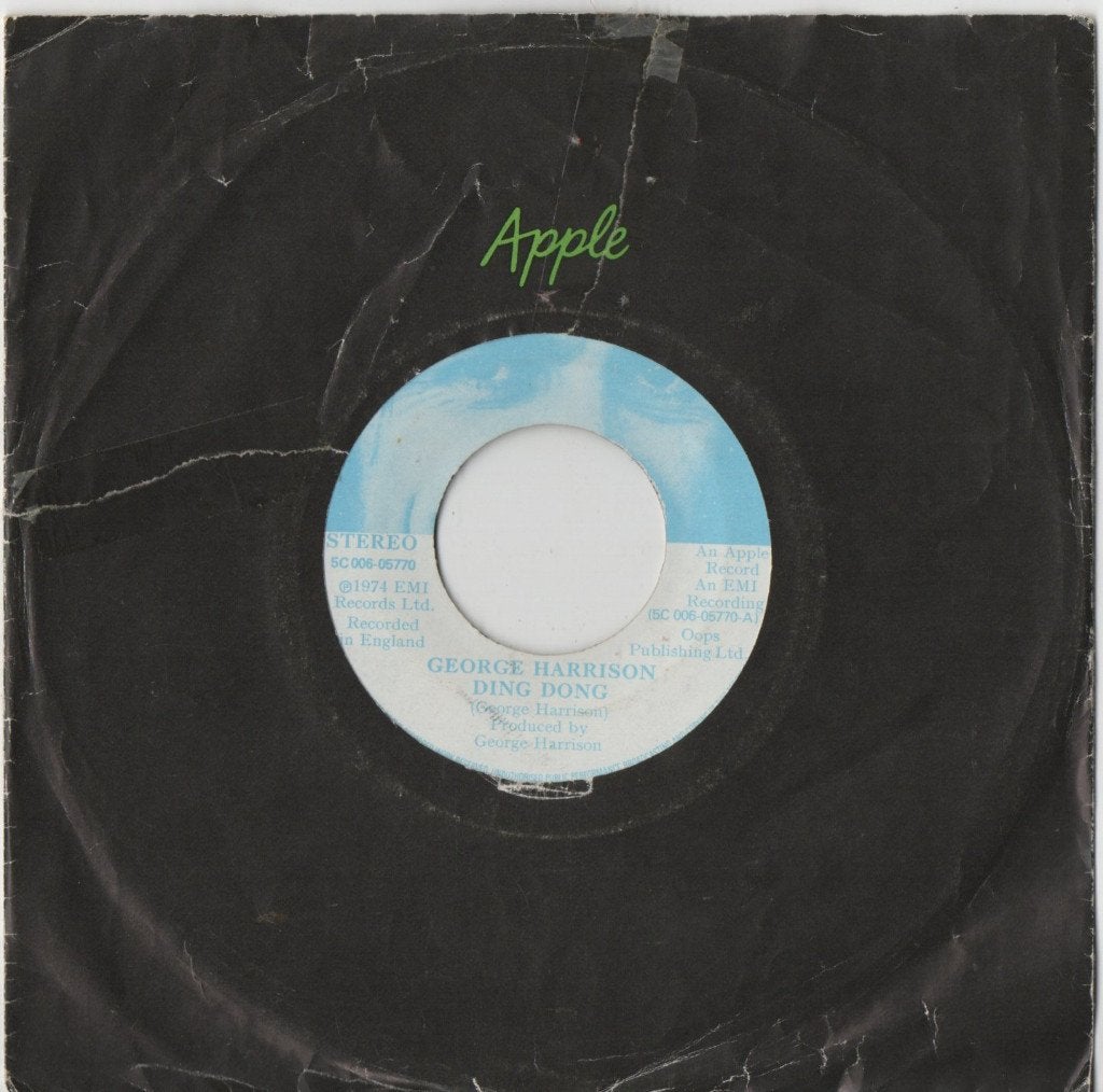 George Harrison – Ding Dong, Ophalen of Verzenden, Gebruikt, 7 inch, Pop
