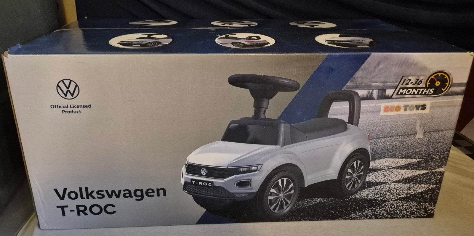 Volkswagen T-Roc loopauto - Nieuw in doos, Kinderen en Baby's, Speelgoed | Speelgoedvoertuigen, Ophalen of Verzenden, Nieuw