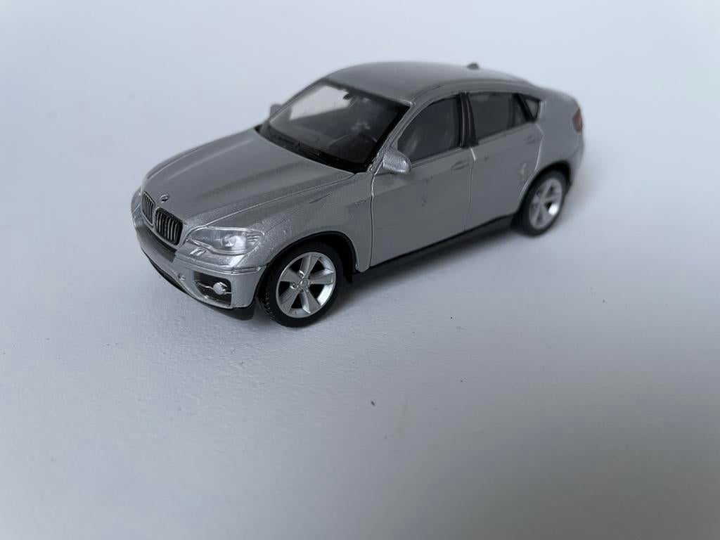 model BMW X6, grijs, Welly, 1/43, Ophalen of Verzenden, Gebruikt, Auto