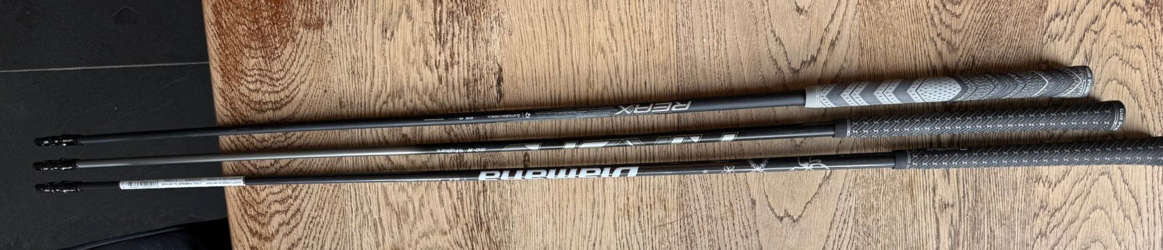 Graphite shafts voor TM driver, 3 wood en 5 wood, Ophalen of Verzenden, Zo goed als nieuw, Club, Overige merken