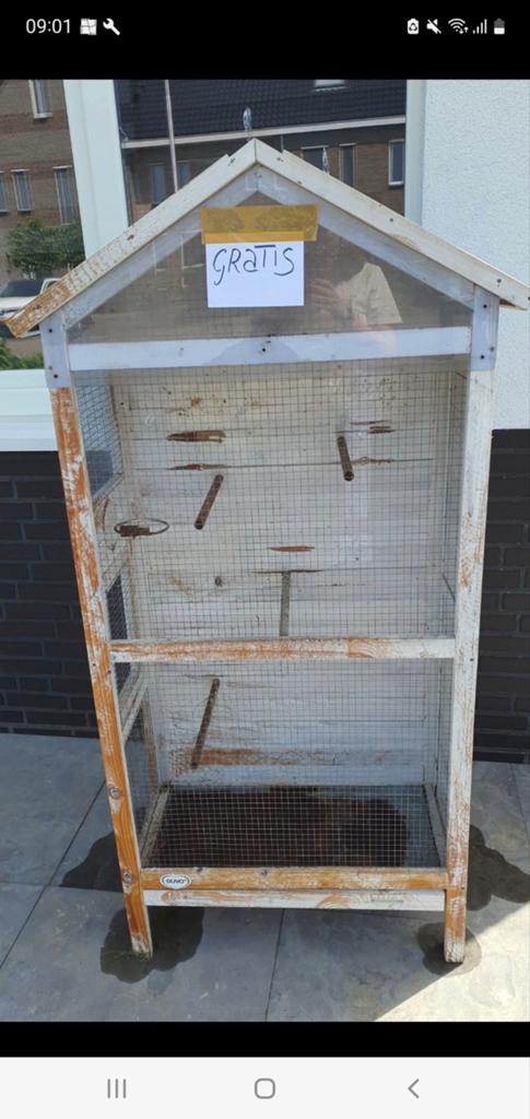 Gratis, Ophalen of Verzenden, Vogelkooi