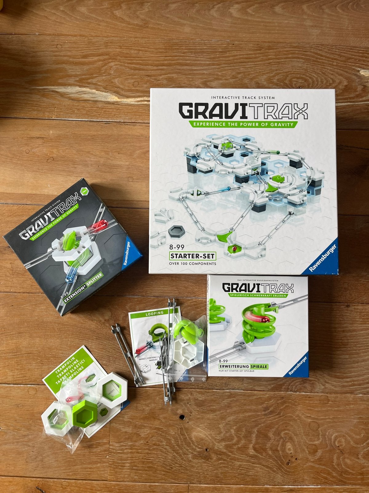 GraviTrax Starter Set met 4 uitbreidingen, Ophalen of Verzenden, Zo goed als nieuw, Overige merken