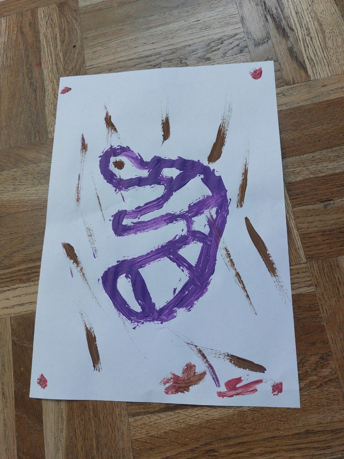 Abstracte kunst, Antiek en Kunst, Kunst | Schilderijen | Abstract, Ophalen of Verzenden