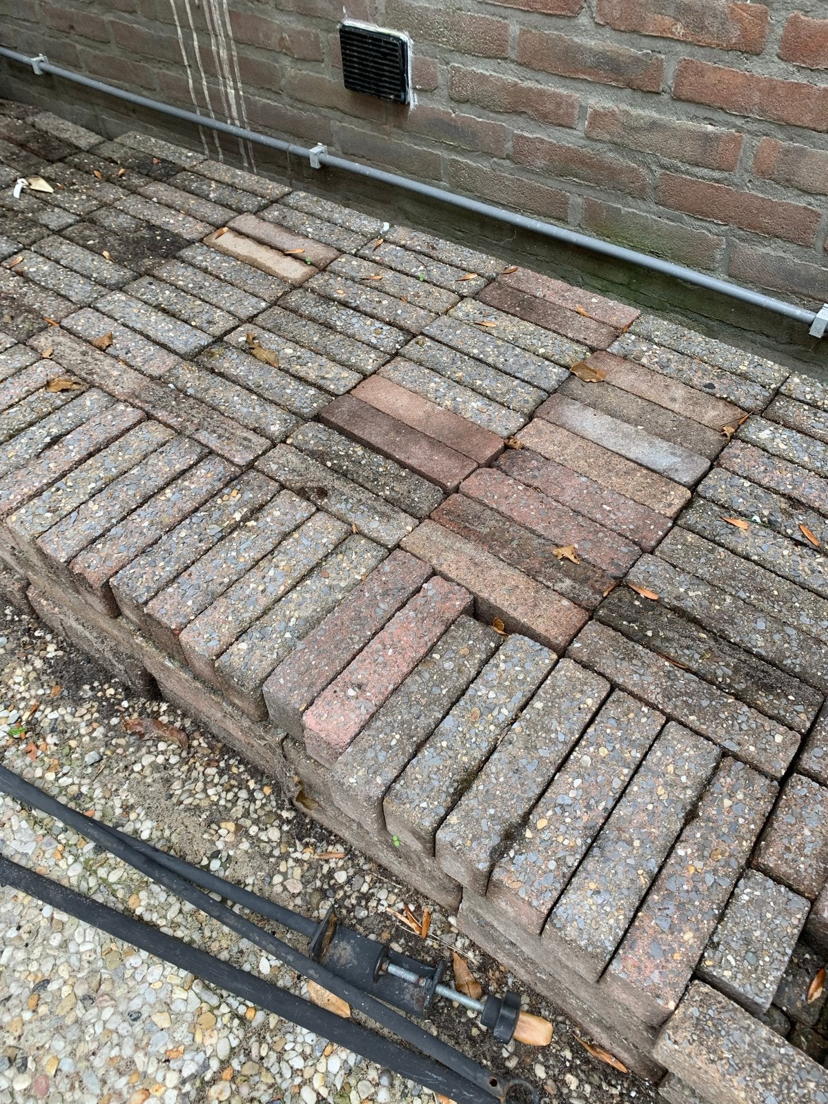 Tegels 8m2 gratis, Tuin en Terras, Ophalen, Overige materialen, Gebruikt, 5 tot 10 m²