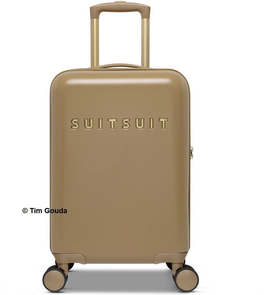✅ SUITSUIT Fusion Iced Coffee koffer 55 cm - NIEUW, Wieltjes, 50 tot 60 cm, Hard kunststof, Nieuw