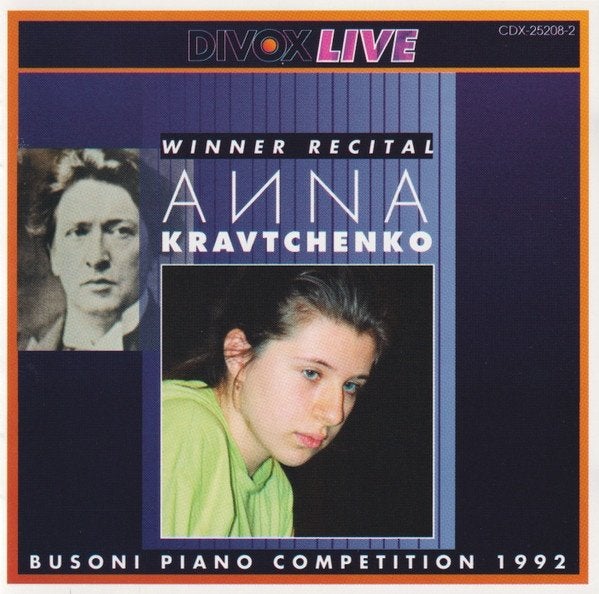 Anna Kravtchenko – Winner Recital Busoni Piano Competition 1, Ophalen of Verzenden, Classicisme, Nieuw in verpakking, Kamermuziek
