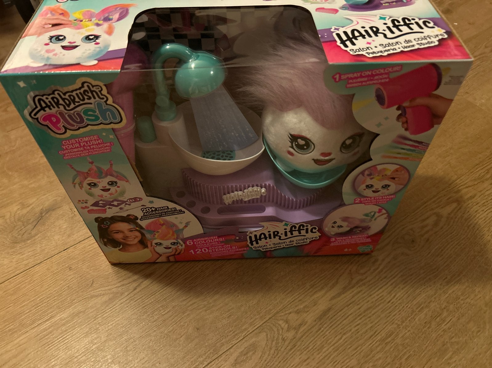 Airbrush Plush Hairriffic Haarstudio - Nieuw in doos, Kinderen en Baby's, Ophalen, Nieuw, Jongen of Meisje
