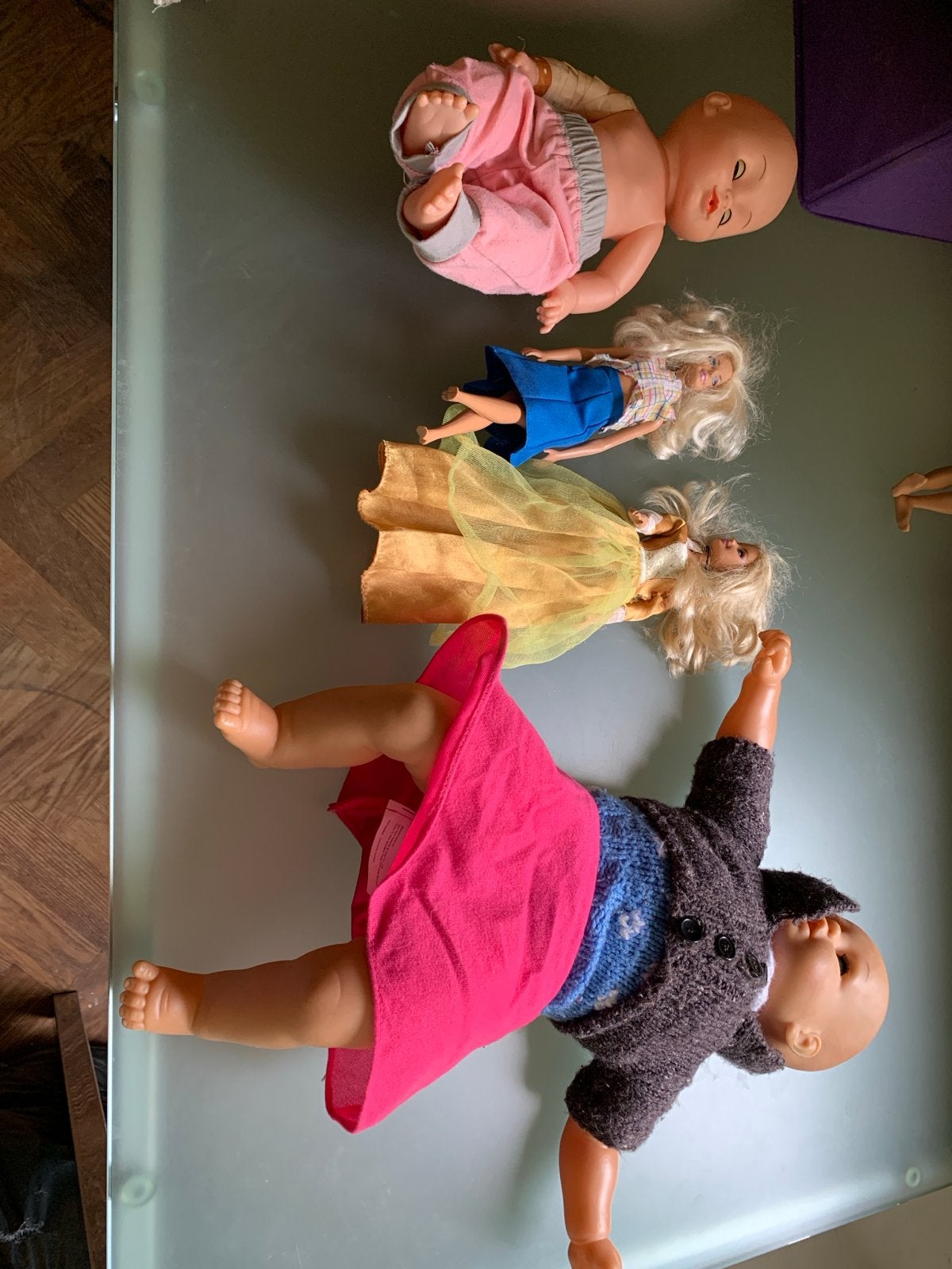 Diverse poppen en accessoires - Babypop, Barbie, Kinderen en Baby's, Speelgoed | Poppen, Ophalen, Gebruikt, Babypop