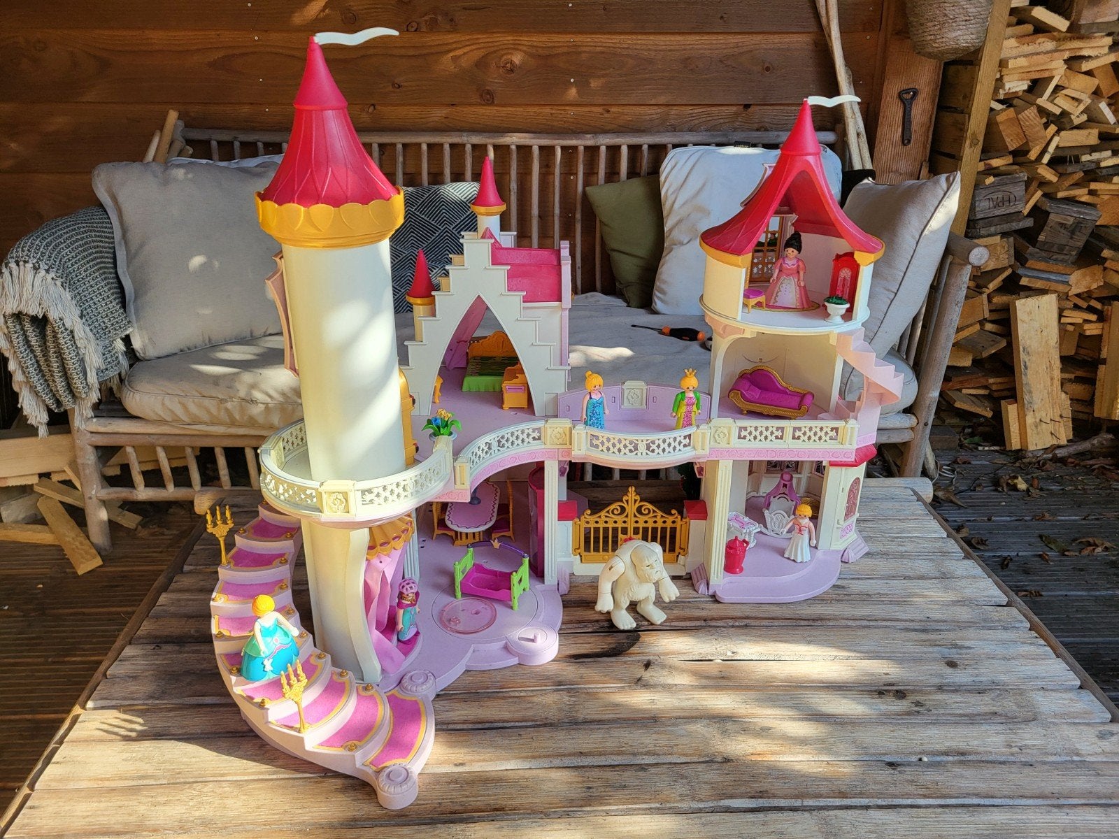 Playmobil princessen kasteel, Kinderen en Baby's, Speelgoed | Playmobil, Ophalen, Gebruikt, Kasteel/Fort