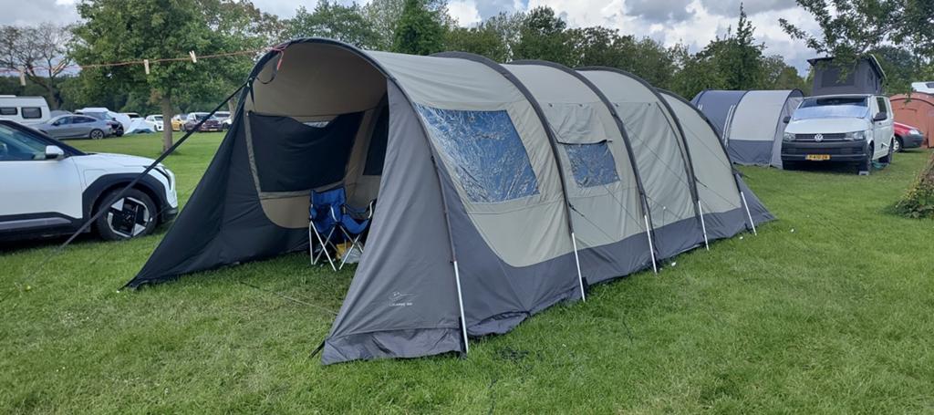 Bardani Locarno 330 Tunneltent - 4 persoons, Caravans en Kamperen, Ophalen, Gebruikt, Tot en met 4