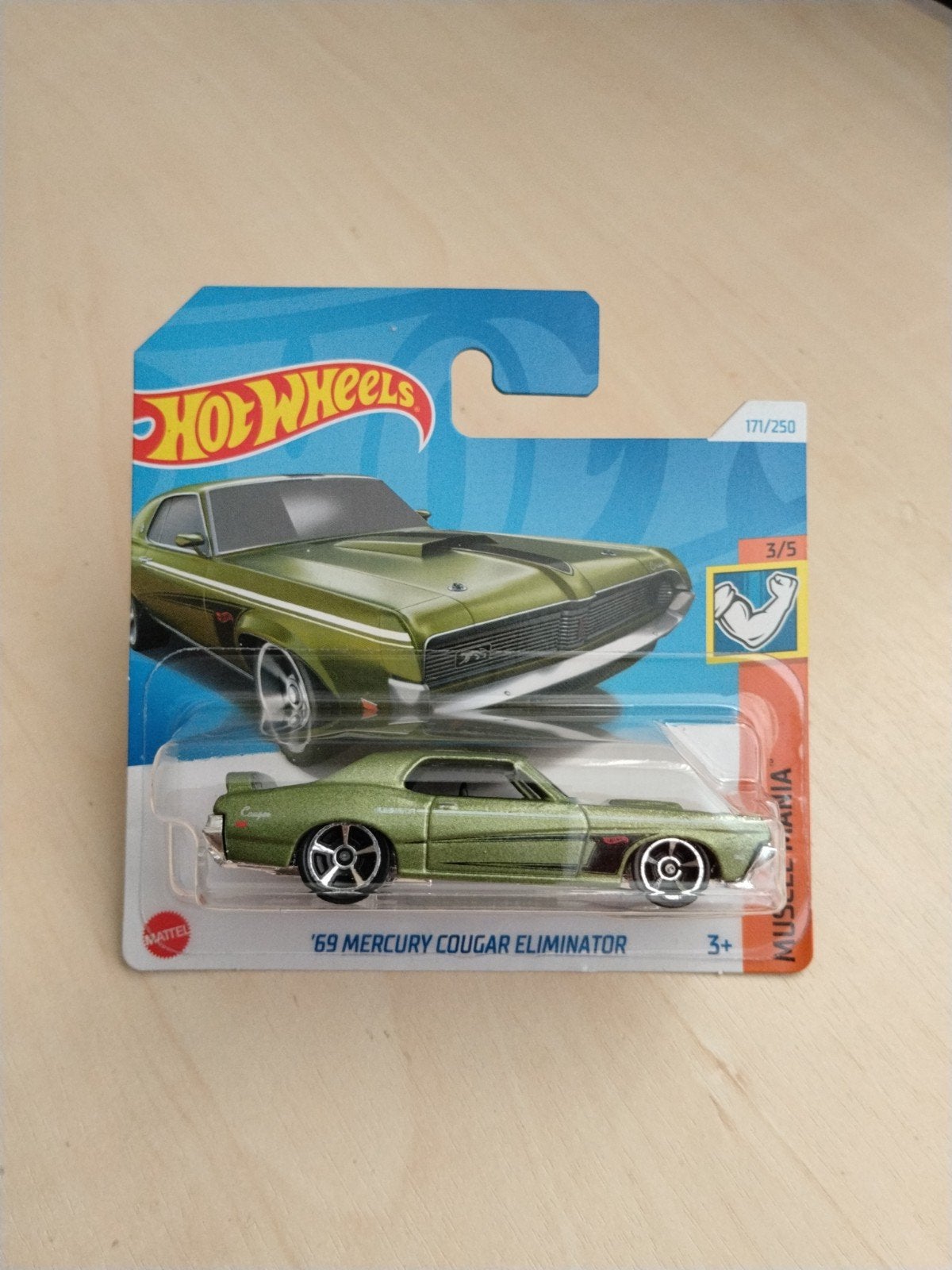 Hotwheels '69 Mercury cougar eliminator hot wheels, Ophalen of Verzenden, Nieuw, Auto