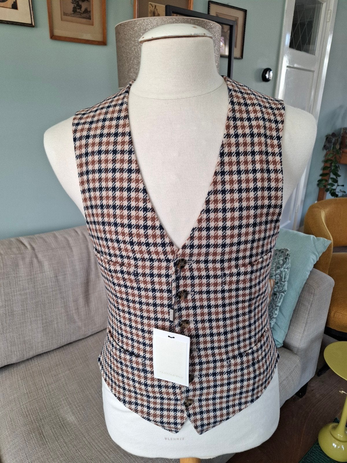 nieuwe waistcoat van Suitsupply maat 46, Ophalen of Verzenden, Nieuw, Maat 46 (S) of kleiner, Suitsupply