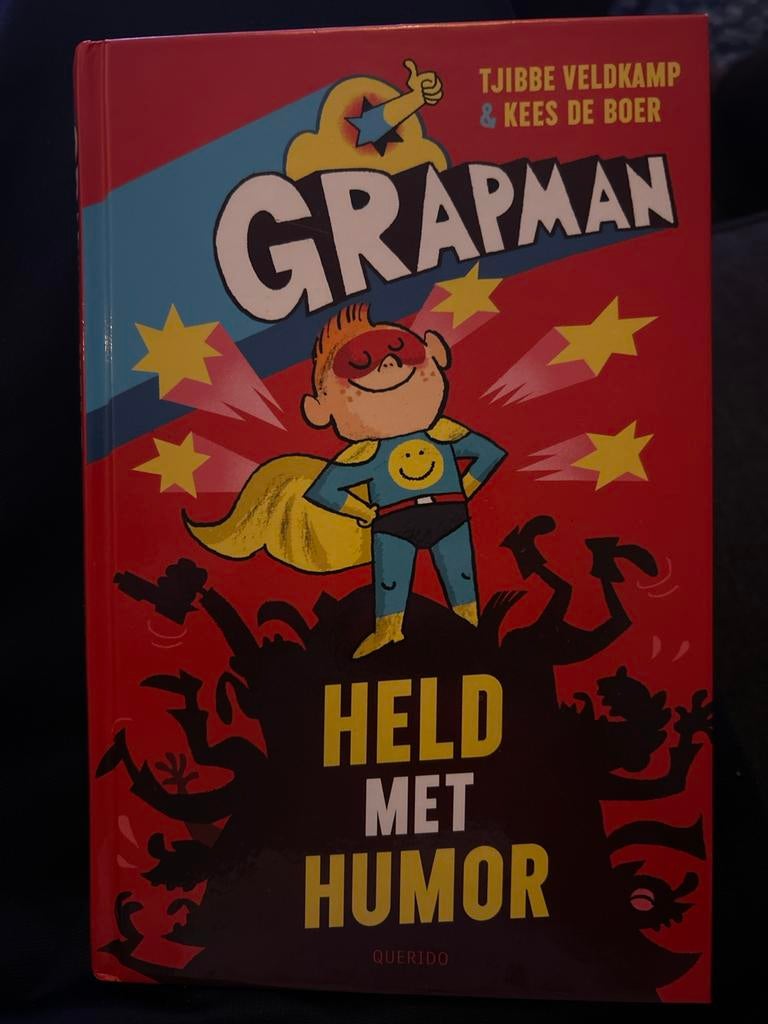 Grapman: Held met Humor - Tjibbe Veldkamp & Kees de Boer, Ophalen of Verzenden, Gelezen, Fictie algemeen
