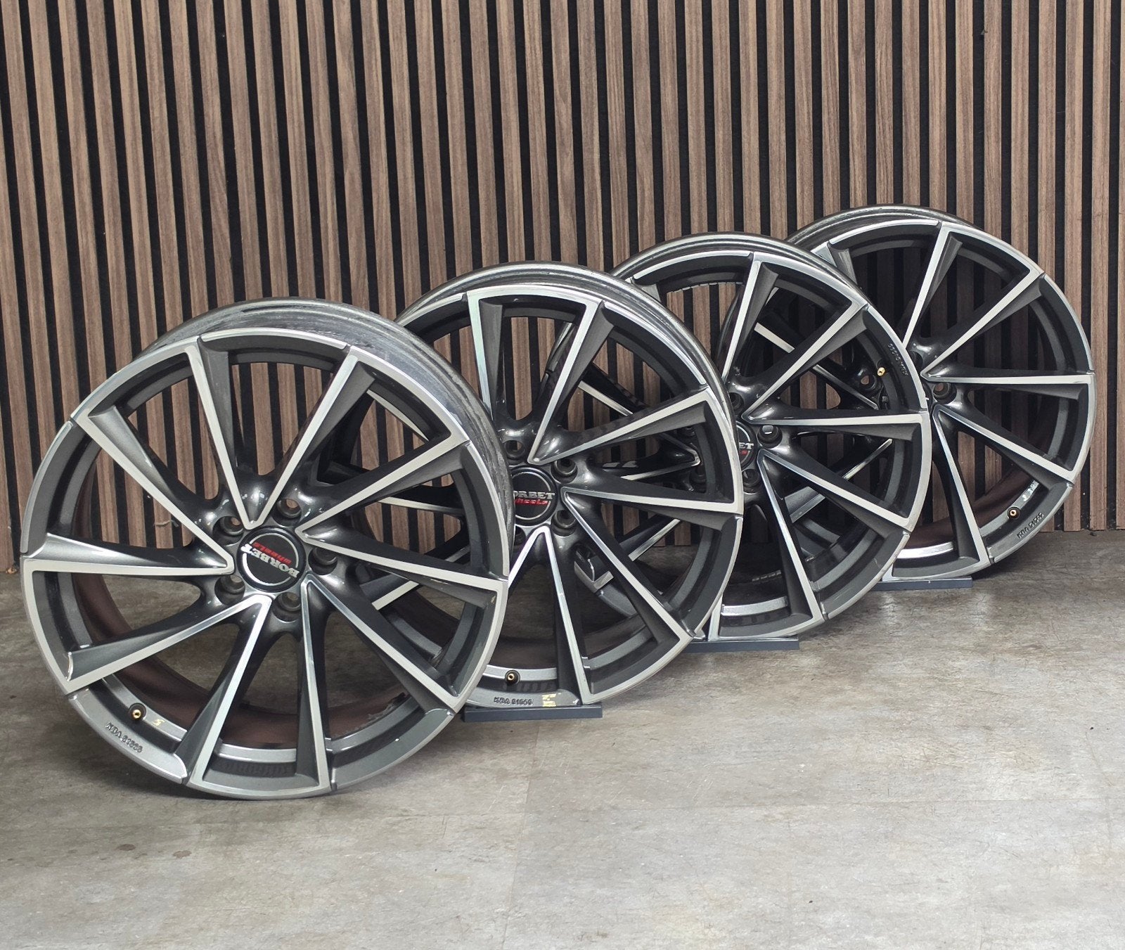 19" BORBET Velgen 5x112 Pastop AUDI A6 A7 A8 Q4 Q5, 19 inch, Velg(en), Ophalen of Verzenden, Borbet