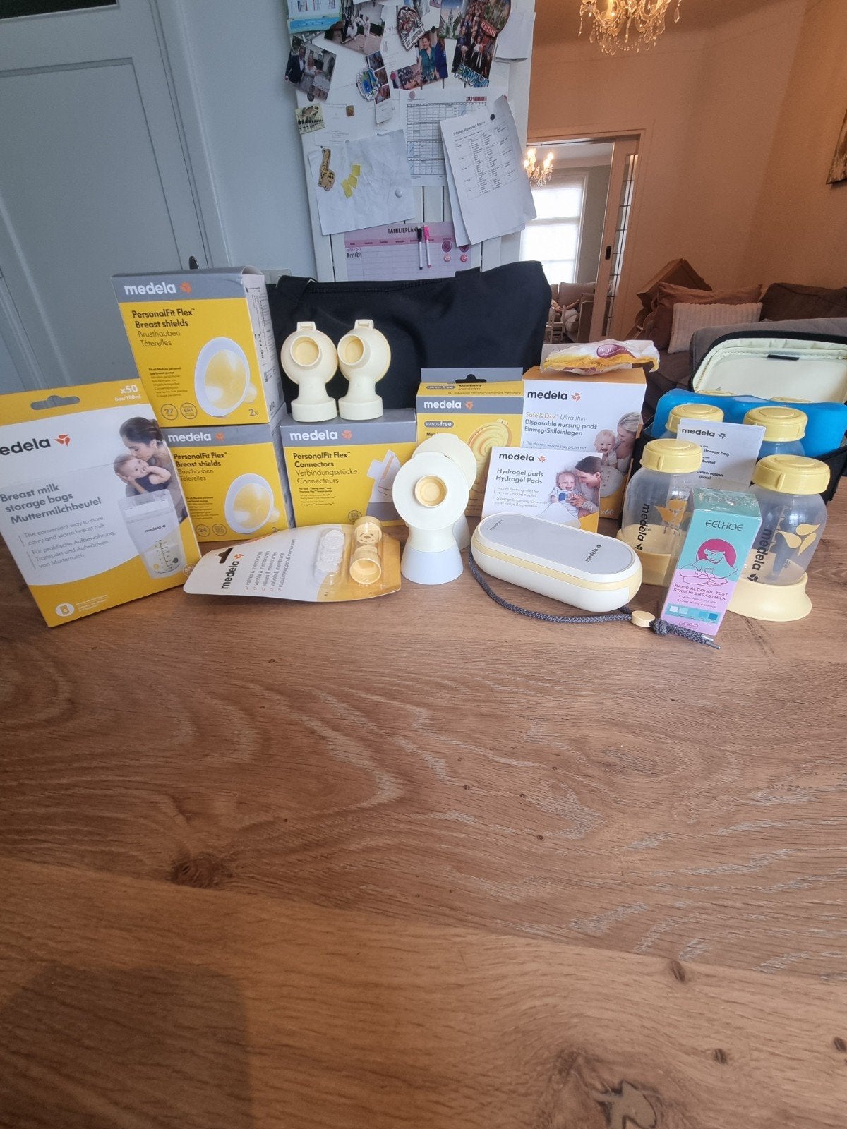Medela kolfset - deels nieuw, deels zo goed als nieuw, Ophalen of Verzenden