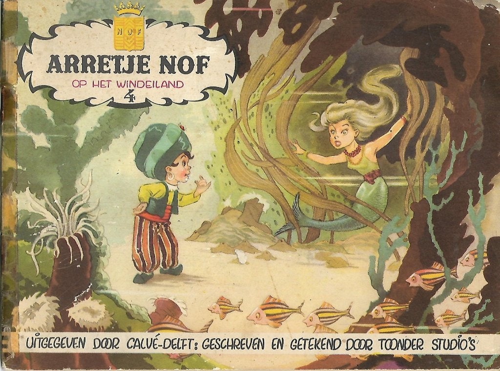 Arretje Nof - Op het windeiland (Calvé), Ophalen of Verzenden, Gelezen