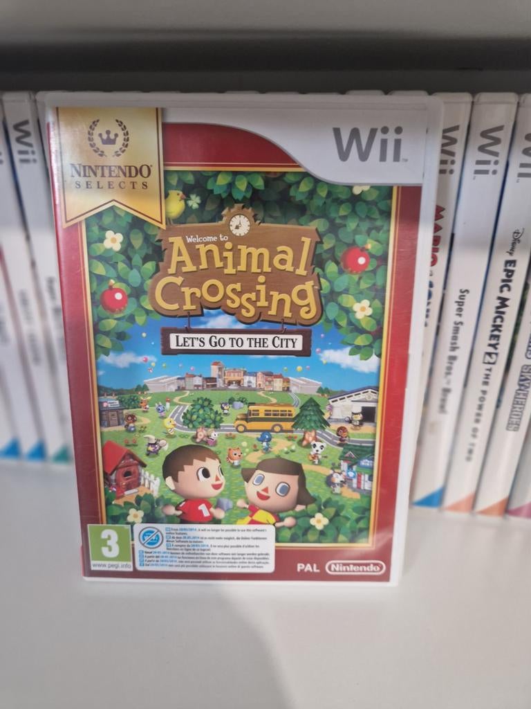 Animal Crossing Let's Go to the City Wii, Spelcomputers en Games, Games | Nintendo Wii, Ophalen of Verzenden, ., .., .