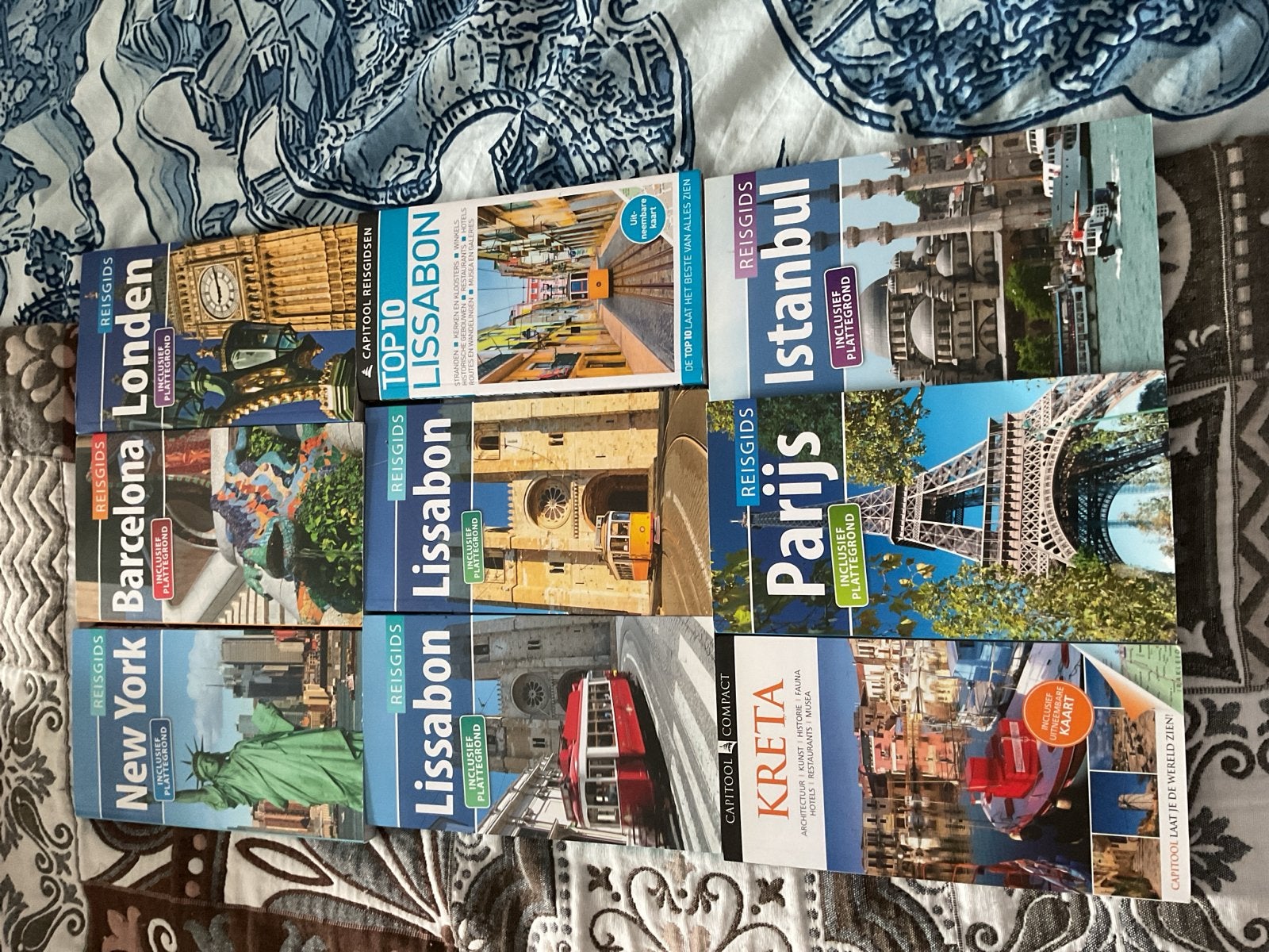 Reisgidsen Capitool:4 euro per stuk, Gelezen, Capitool, Europa, Ophalen of Verzenden
