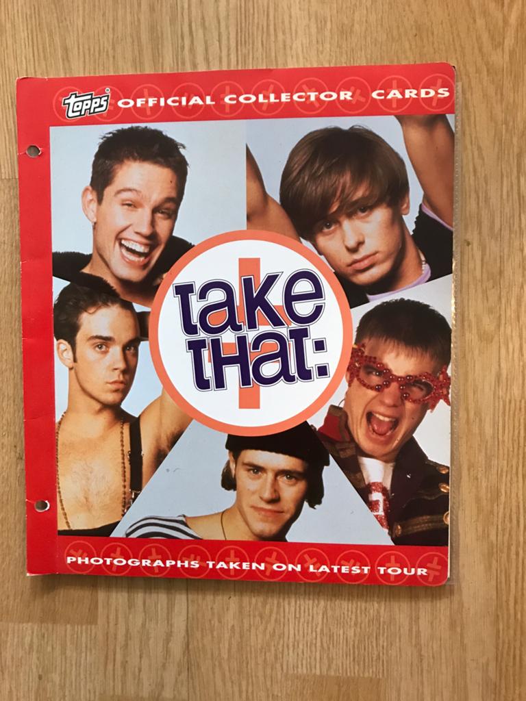Take That official collector cards, Verzamelen, Muziek, Artiesten en Beroemdheden, Ophalen of Verzenden, Nieuw, Foto of Kaart