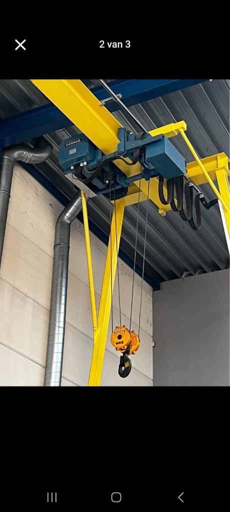 portaal kraan 3.2ton, Nieuw, Fruitweg 268, 2525 KJ Den Haag, Info@demag.nl, Elektrisch