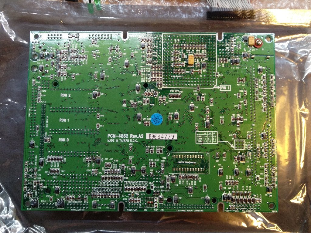 Retro Advantech PCM-4862 pc-104 SBC 486 mainboard, Computers en Software, Ophalen of Verzenden