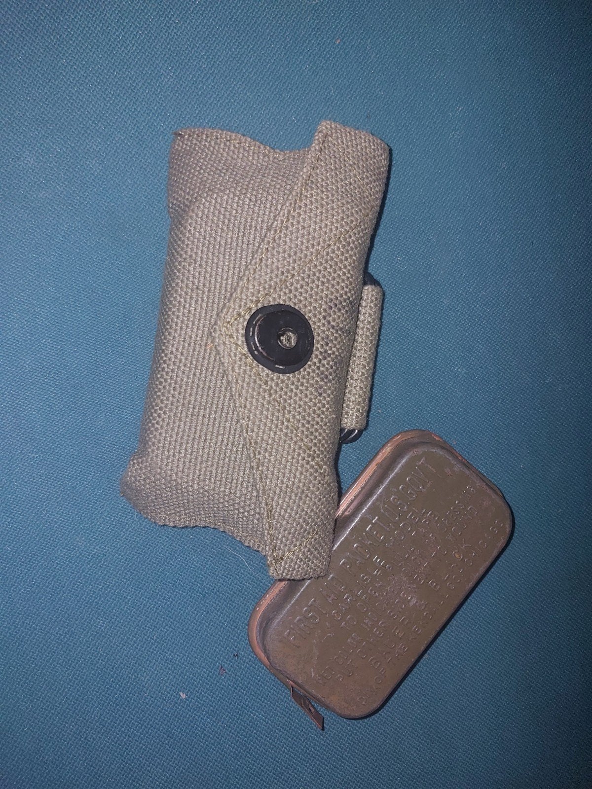 Ww2 us 1st aid kit, Ophalen of Verzenden, Amerika