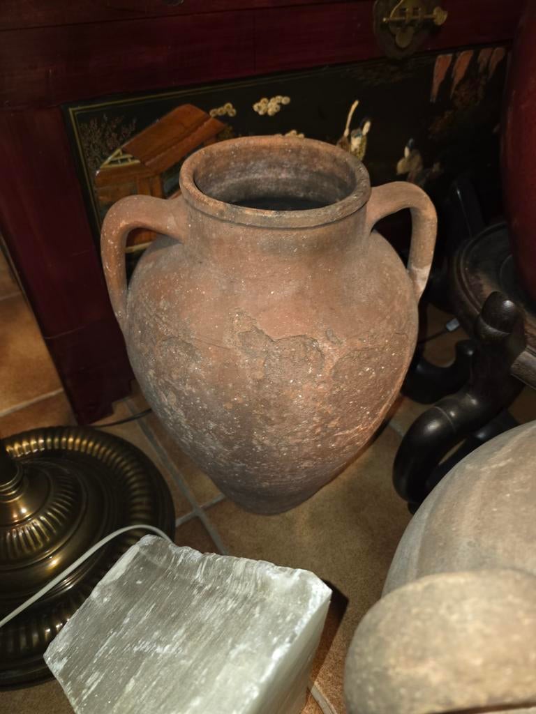 Amphora terracotta, Ophalen of Verzenden