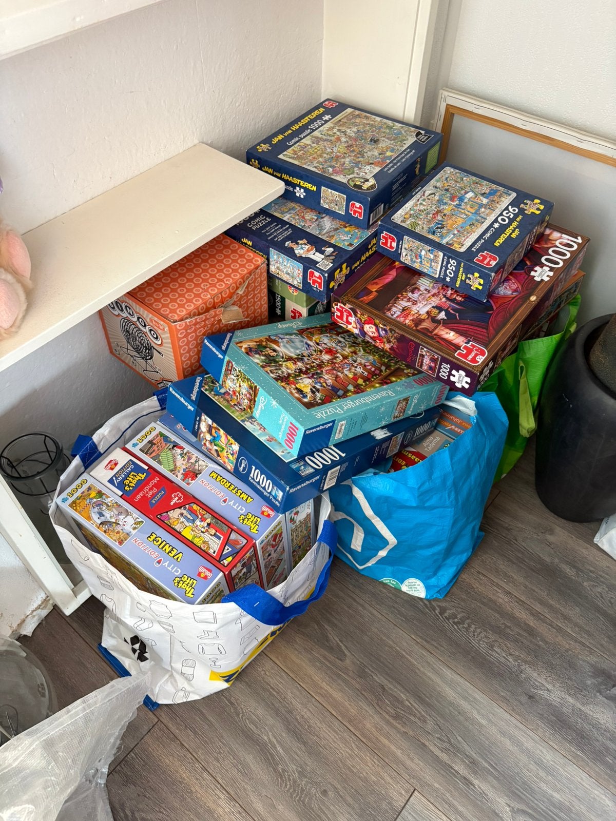 Heel veel puzzels, Ophalen, 500 t/m 1500 stukjes, Zo goed als nieuw