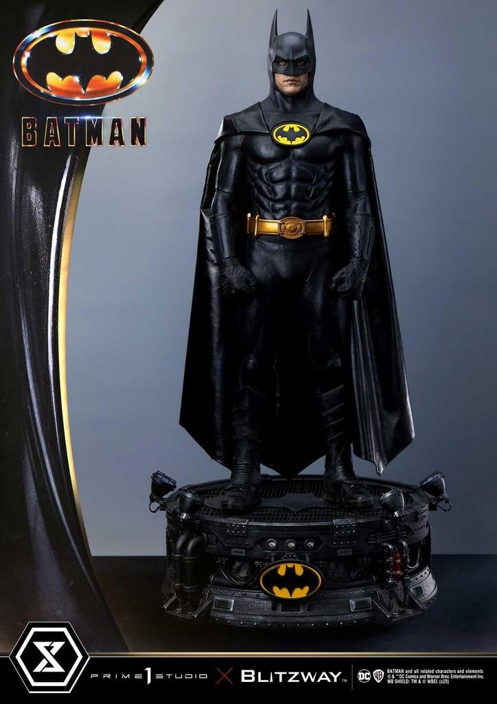 Prime 1 Studio x Blitzway Batman 1989 Statue Michael Keaton, Ophalen of Verzenden, Nieuw