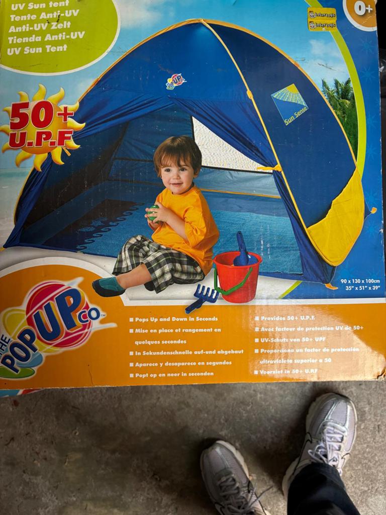 Mooi uv tentje, Caravans en Kamperen, Ophalen, Zo goed als nieuw, Tot en met 2