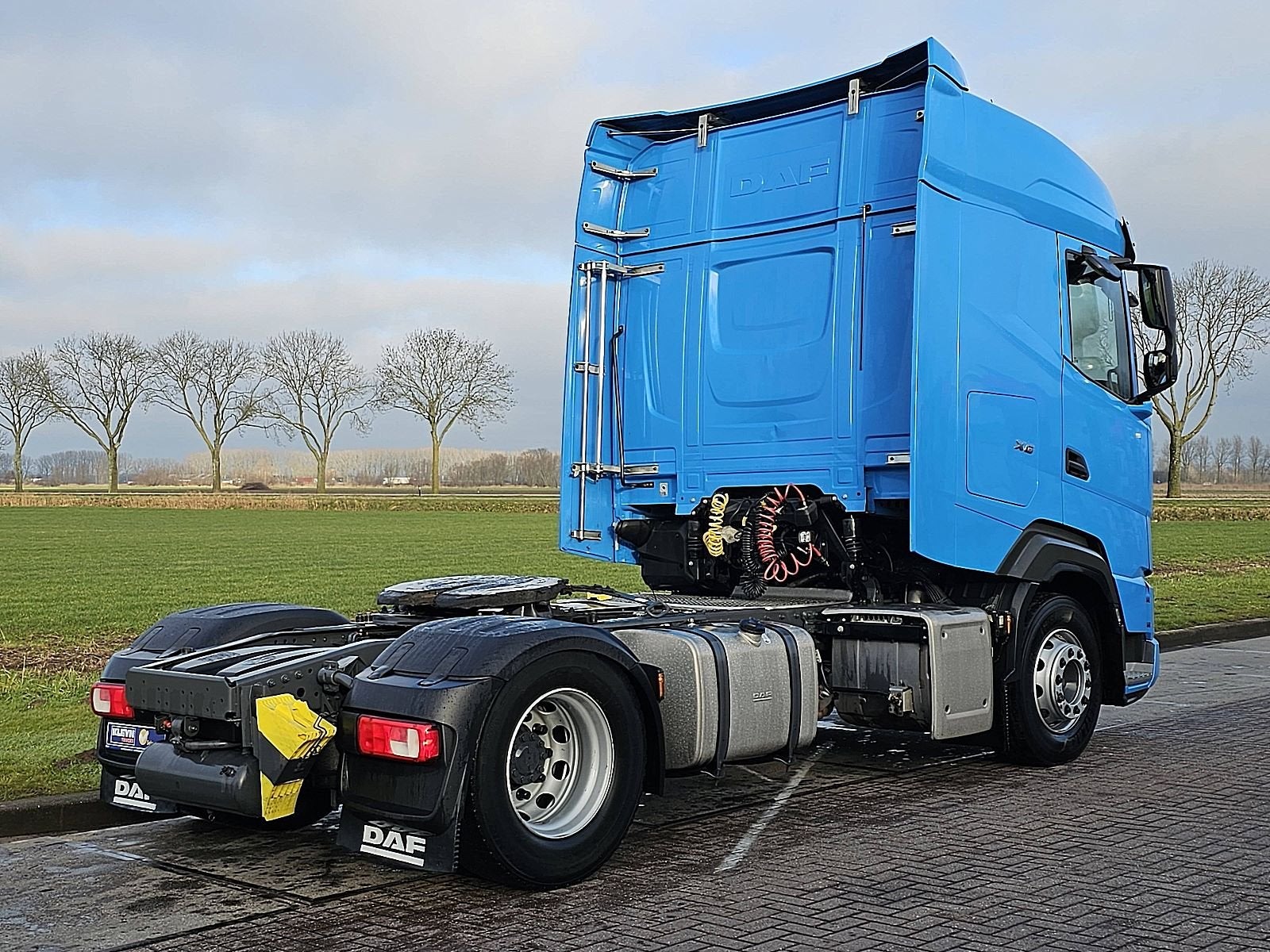 DAF XG 480 intarder 2x tank, Auto's, Automaat, Euro 6, Stoelverwarming, Blauw