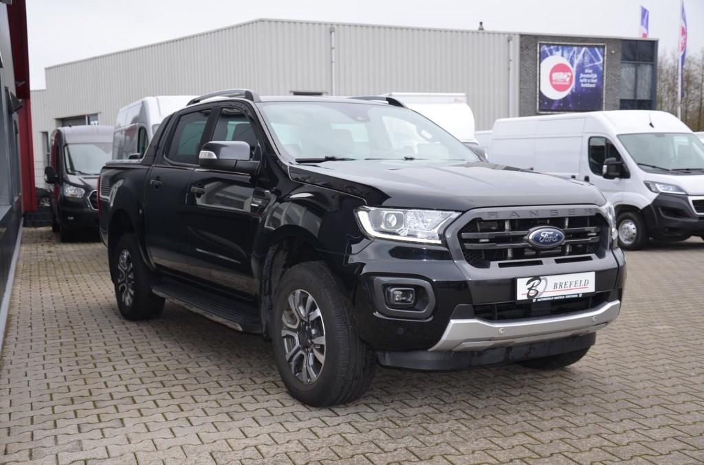 Ford RANGER 2.0 Eco Blue 215pk  Automaat grijs kenteken, Automaat, Zwart, 11 km/l, Bedrijf