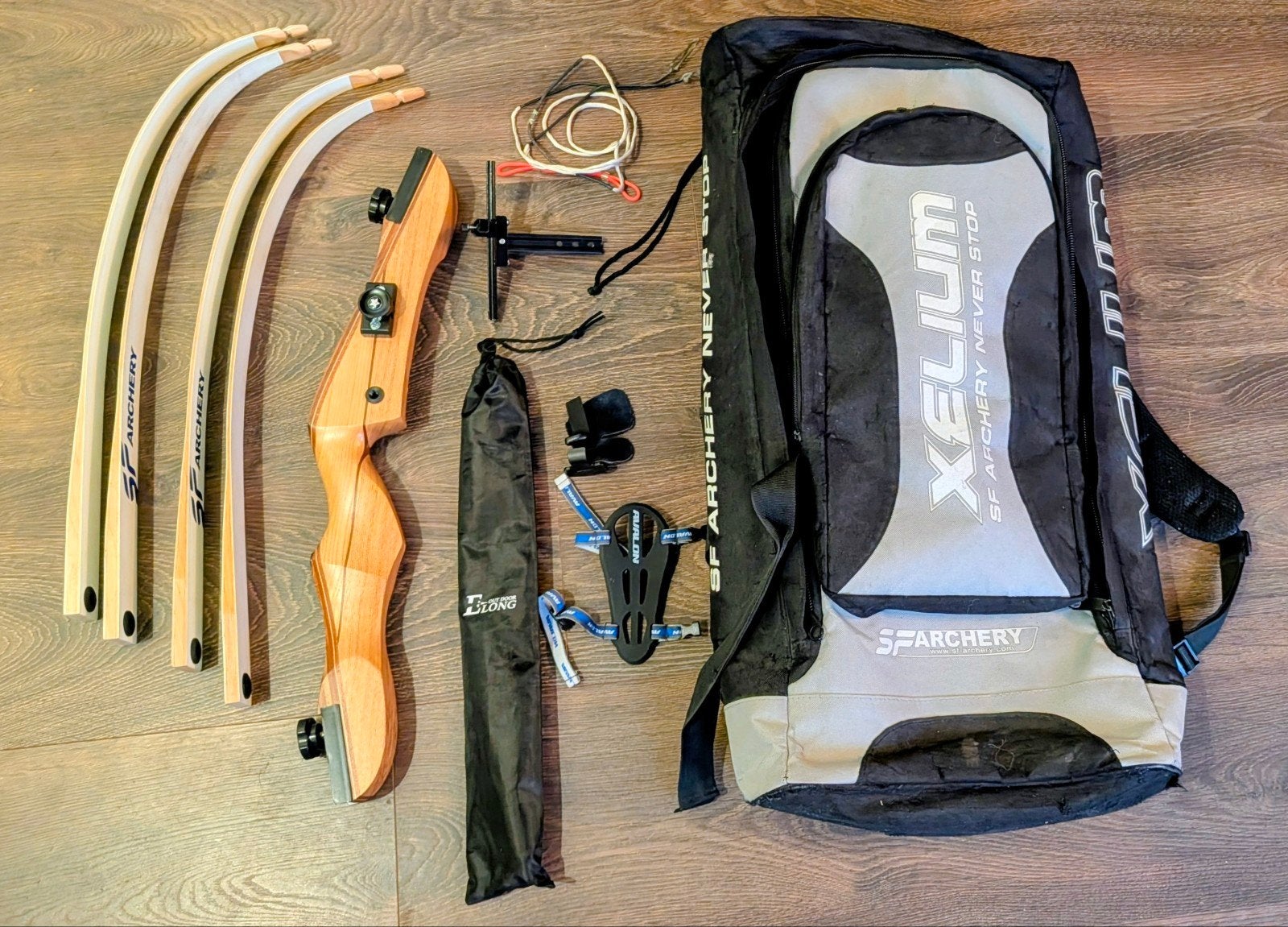 hoogwaardige handboog set, Sport en Fitness, Ophalen of Verzenden, Zo goed als nieuw