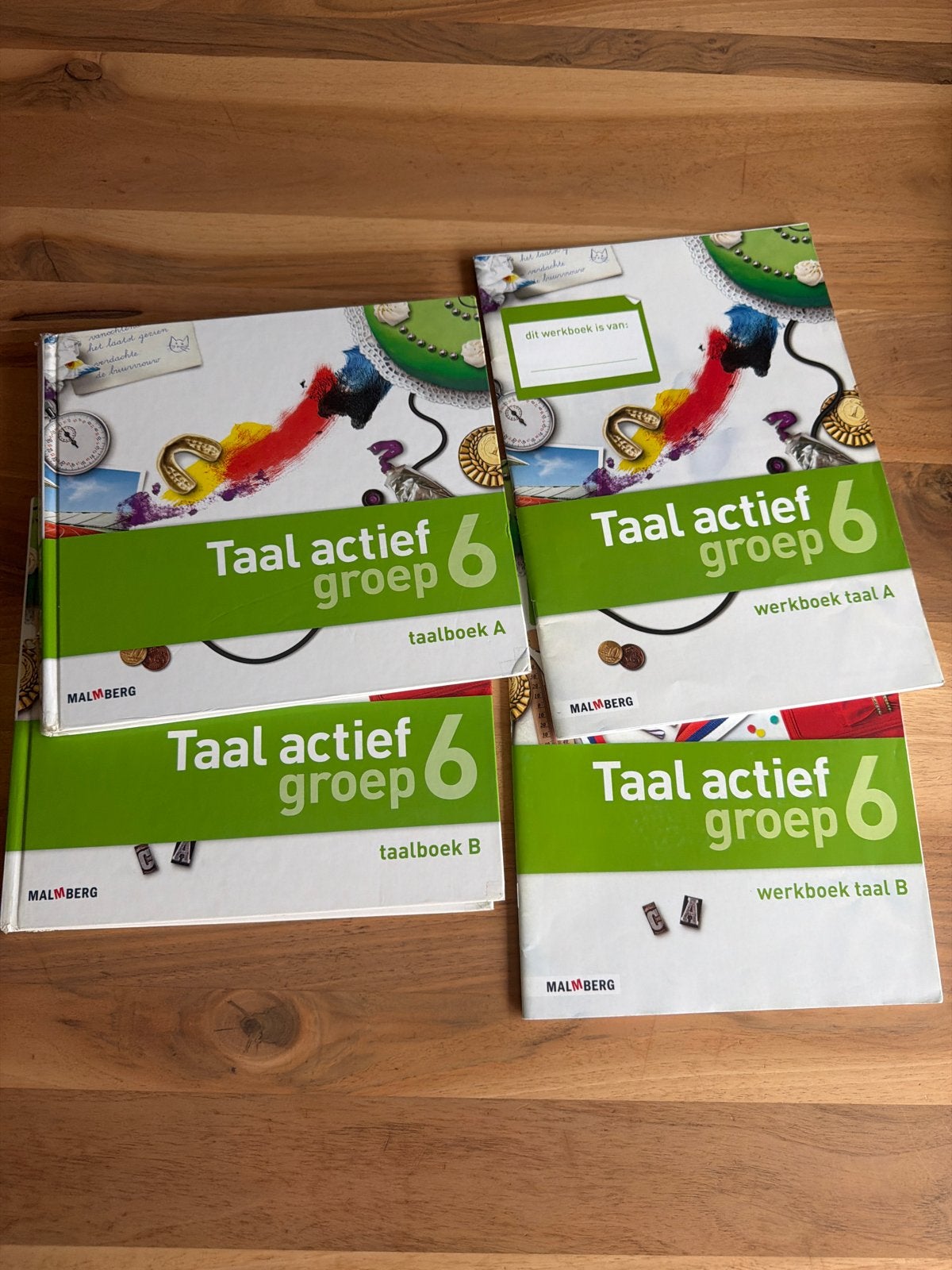 Twee Taal actief groep 6 taalboeken en twee werkboeken, Ophalen of Verzenden, Zo goed als nieuw, Overige niveaus, Nederlands