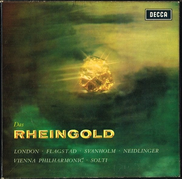 Wagner- Das Rheingold - Solti - DECCA LP STEREO, Boxset, Opera of Operette, Ophalen of Verzenden, Zo goed als nieuw
