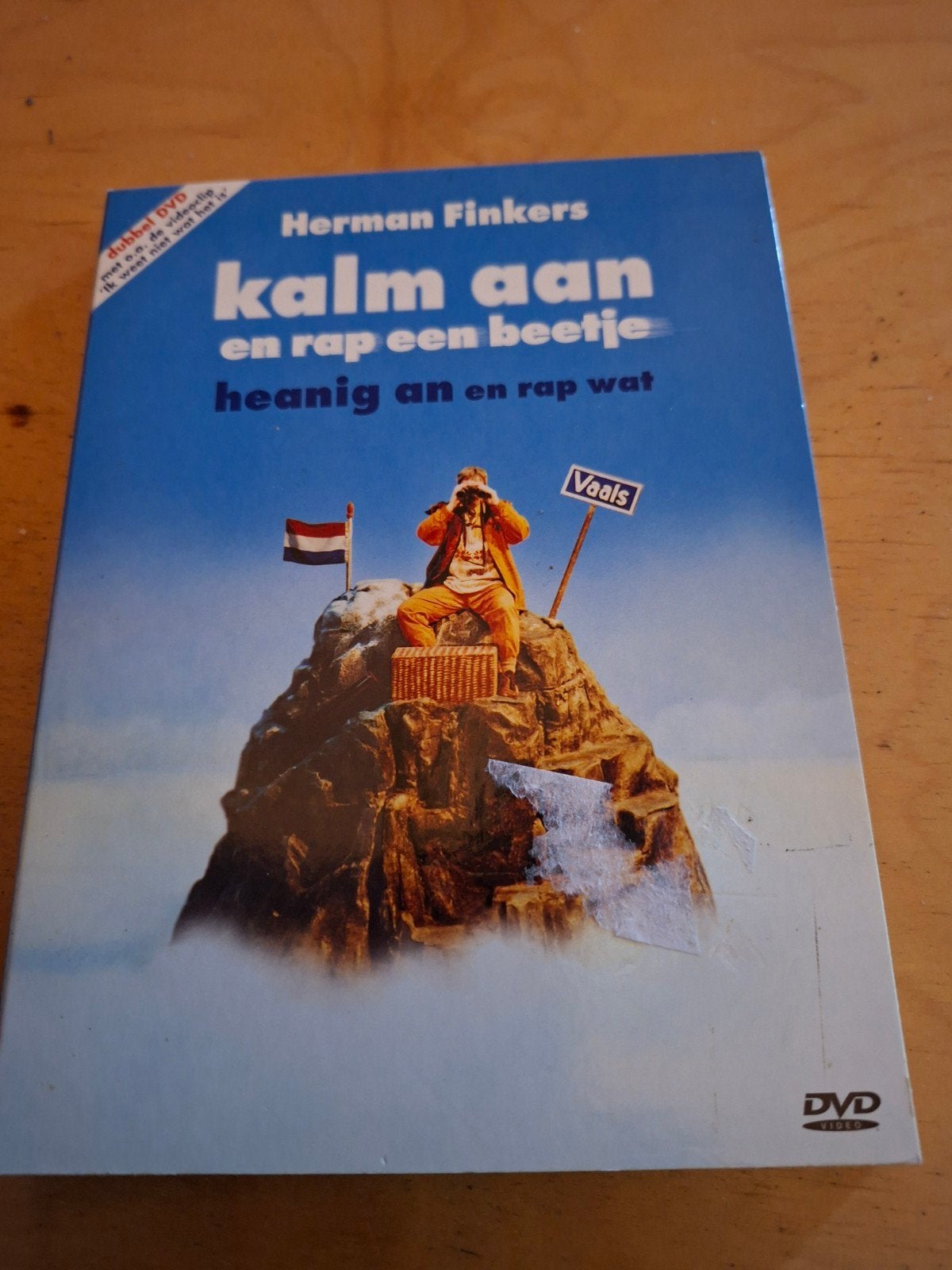 Herman Finkers -Kalm aan en rap een beetje heanig an en rap, Alle leeftijden, Ophalen of Verzenden, Zo goed als nieuw, Stand-up of Theatershow