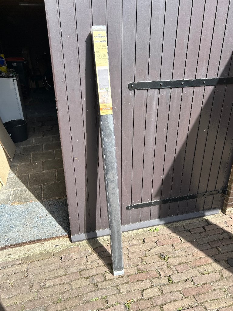 Vouwgordijn, Ophalen, 100 tot 150 cm, Nieuw, Grijs