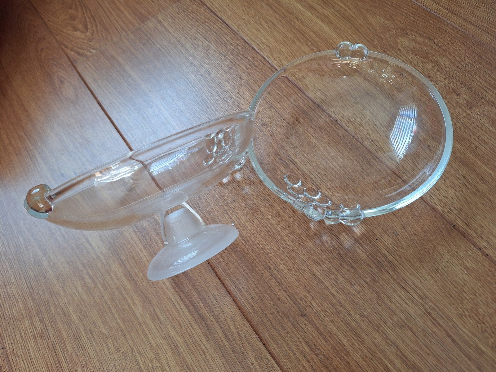2 Walther Glas schaaltjes Siebenstern., Huis en Inrichting, Keuken | Servies, Ophalen of Verzenden, Zo goed als nieuw, Glas