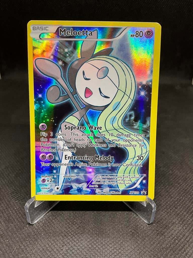 Meloetta xypr120, Ophalen of Verzenden, Zo goed als nieuw, Losse kaart