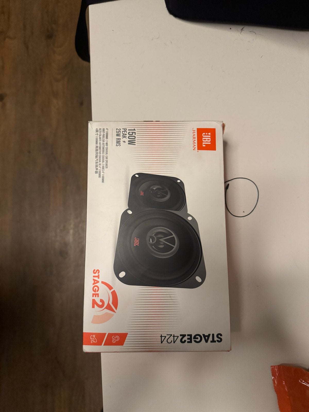 JBL Stage 2 424 luidsprekers - 100mm, 2-weg coaxiaal, Ophalen of Verzenden, Nieuw